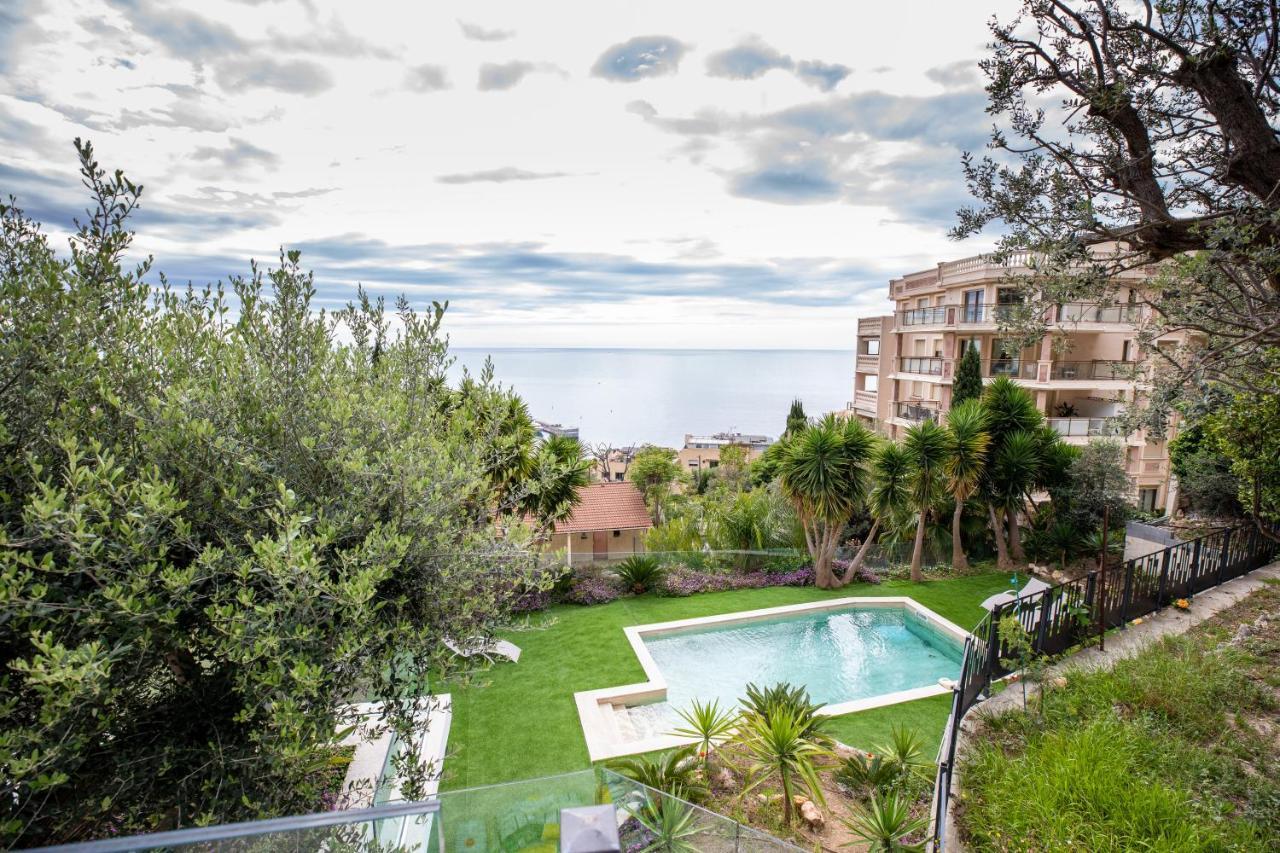 Ferienwohnung Mont Des Olives - Cap D'Ail- App7 Saint-Antoine  Exterior foto