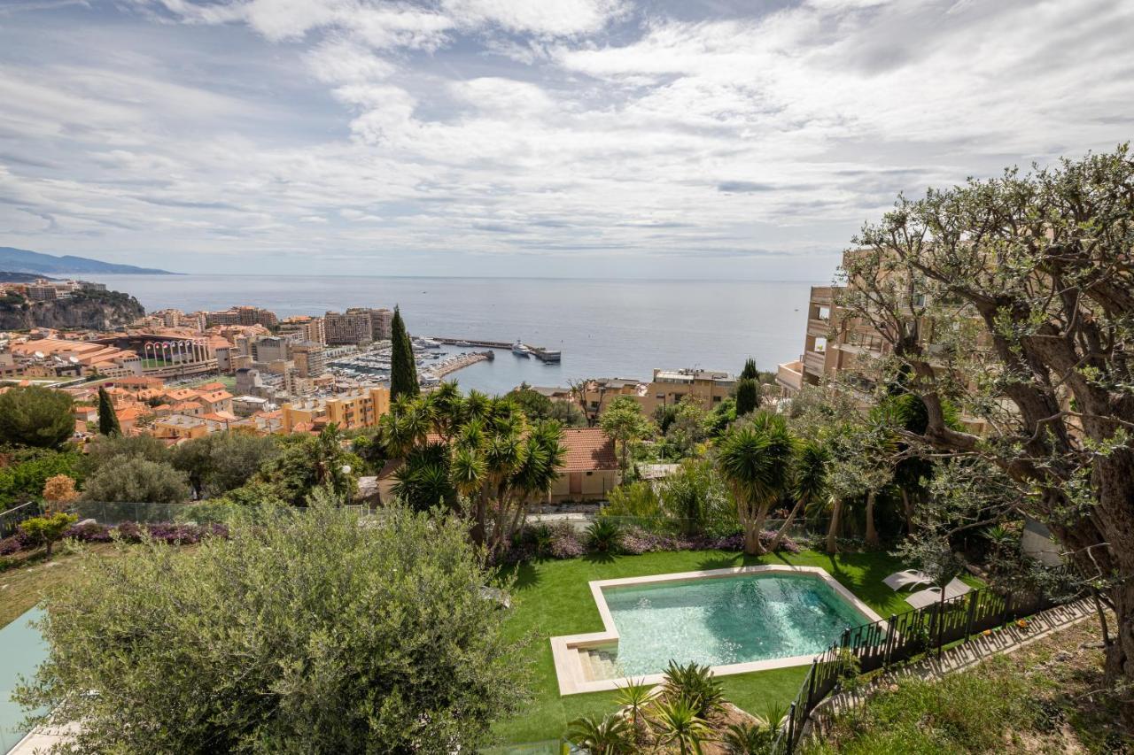 Ferienwohnung Mont Des Olives - Cap D'Ail- App7 Saint-Antoine  Exterior foto