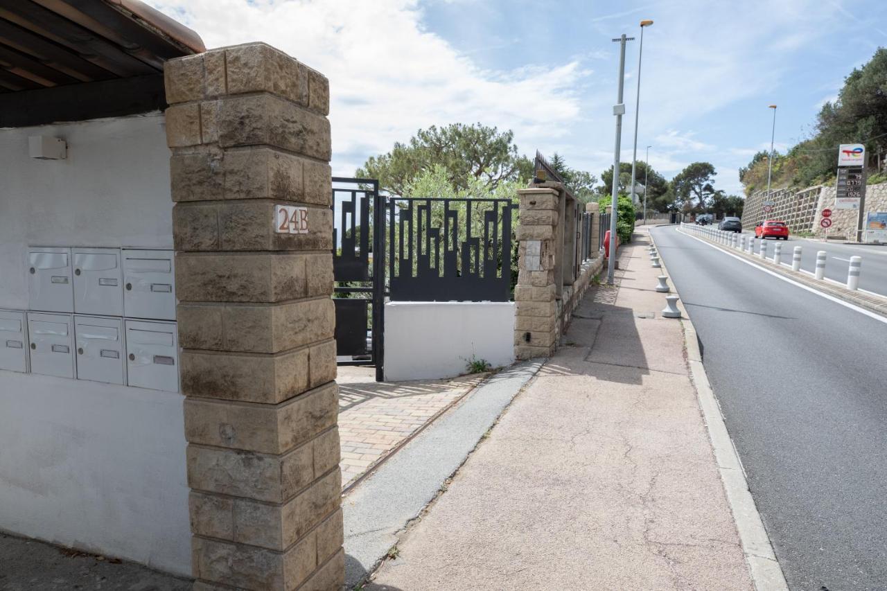 Ferienwohnung Mont Des Olives - Cap D'Ail- App7 Saint-Antoine  Exterior foto
