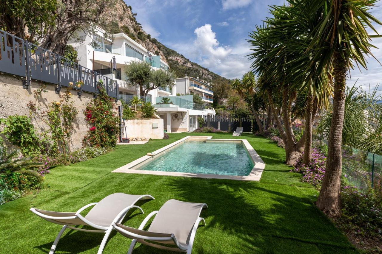 Ferienwohnung Mont Des Olives - Cap D'Ail- App7 Saint-Antoine  Exterior foto